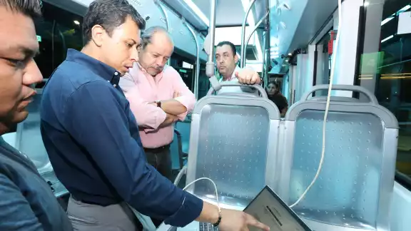 Se realizó la revisión de todas las unidades de Ie-tram para verificar que se encuentren en las  condiciones necesarias