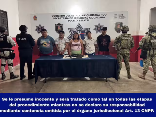 Autoridades detienen a secuestradores en Bacalar