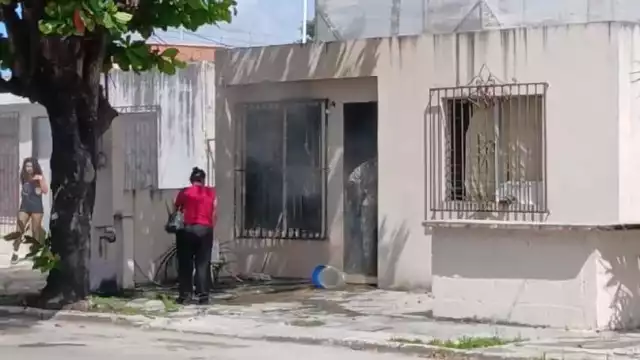 Reportan incendio en interior de una vivienda en Chetumal; vecinos sofocaron el fuego