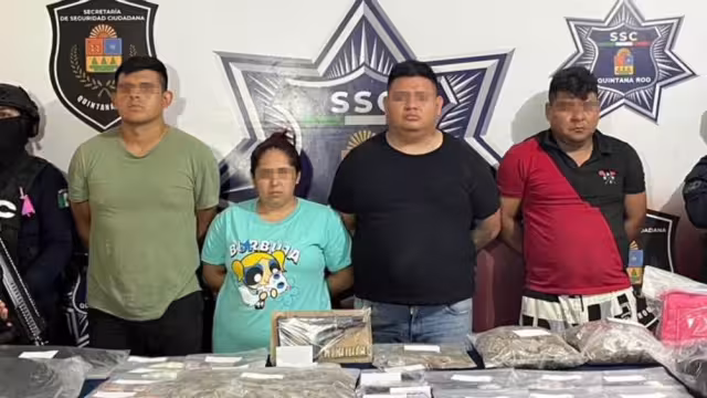 La Policía Estatal detuvo a cinco personas por narcomenudeo en dos operativos en las supermanzanas 51 y 58
