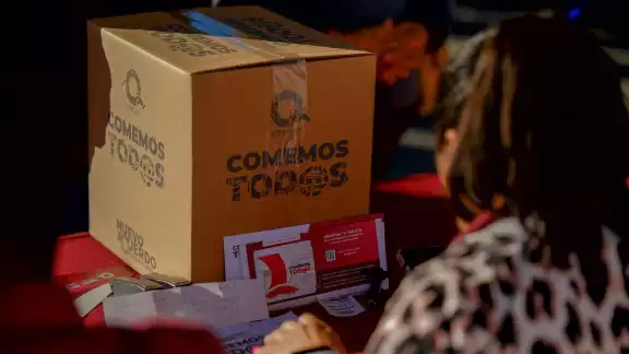 Para los antiguos beneficiarios podrán actualizar sus datos y seguir recibiendo el apoyo alimentario