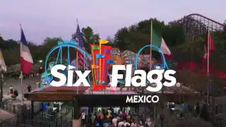 VIDEO: Fanáticos de Six Flags quedan varados en un juego a 70 metros de altura