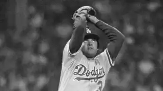 Fernando Valenzuela, uno de los hombres más sexis del mundo en 1981.