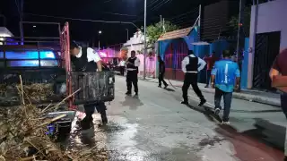 Menores en Ciudad del Carmen causan incendio con pirotecnia