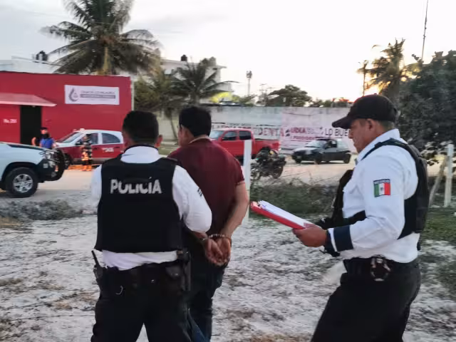 Detenido por intentó de asalto.