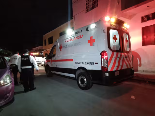 Paramédicos atendieron al lesionado