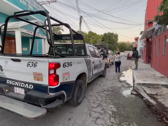 Presunto hombre asaltante fue detenido en Campeche.