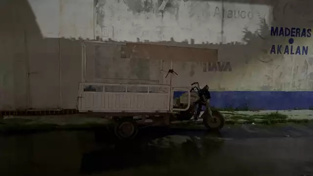 El vehículo fue abandonado en la calle 27.