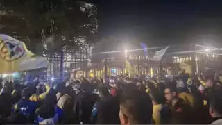 Aficionados del América son atacados en Toluca durante serenata previa a la J17