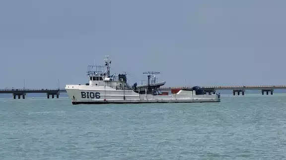 Este miércoles llegó a Ciudad del Carmen el buque “BI06” de la SEMAR