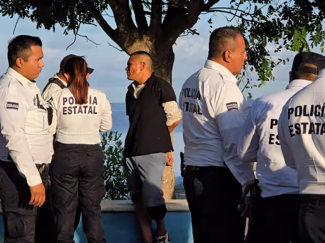 Los asegurados quedaron a cargo de la autoridad