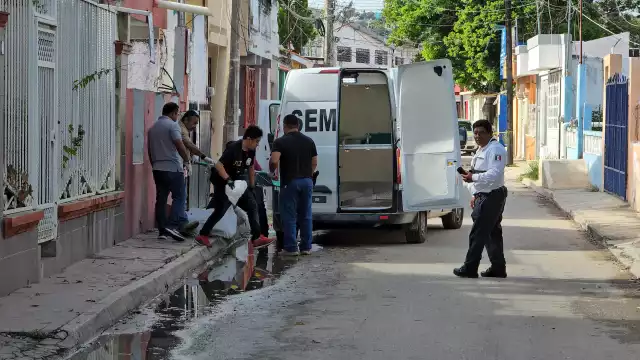 Personal del Semefo acudió a levantar el cuerpo