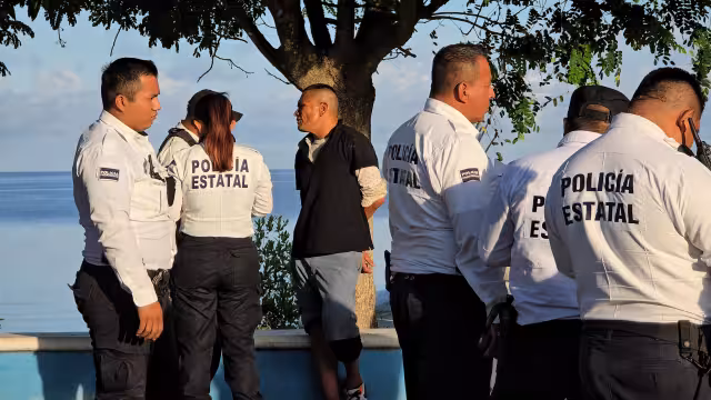 Los asegurados quedaron a cargo de la autoridad