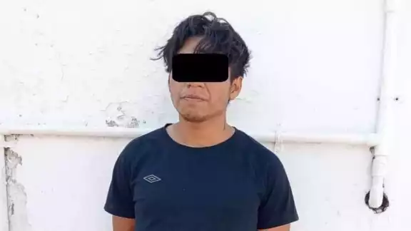 El hombre fue puesto a disposición de la FGE El hombre fue puesto a disposición de la FGE