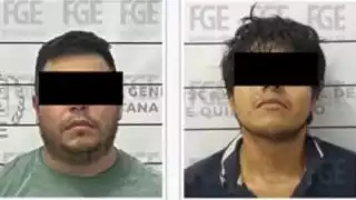 Los detenidos fueron identificados como Jafet Nicolás “N” y Jafet Nicolás “N”