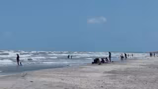 Durante el periodo de Semana Santa, las playas de Carmen estuvieron repletas de visitantes tanto locales y de extranjeros.