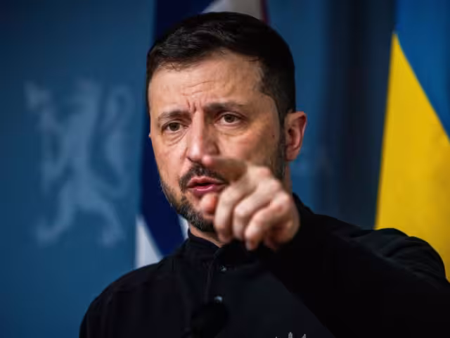 Volodímir Zelenski, presidente de Ucrania