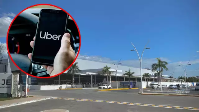 A pocos metros de la terminal se ubica un sitio en donde es legal solicitar servicios de plataforma