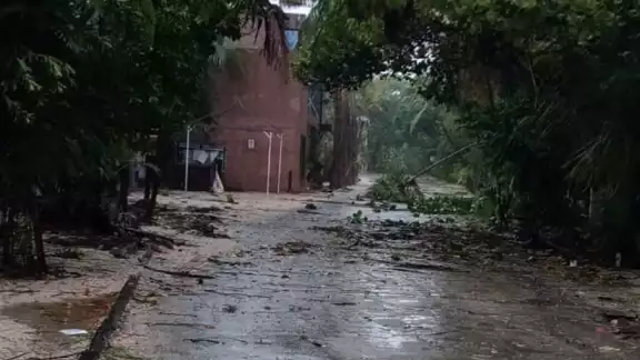 Estragos del Huracán Beryl al impactar Quintana Roo