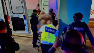 Reunión termina en riña: Hombre fue atacado con un vaso de licuadora en Playa del Carmen