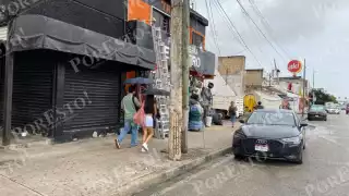 ¡No olvides el paraguas! Lluvias persisten en diferentes zonas de Cancún