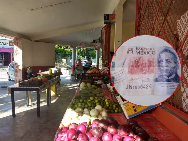 El afectado exhortó a los habitantes a que pongan mayor atención al momento de recibir o retirar dinero en tiendas