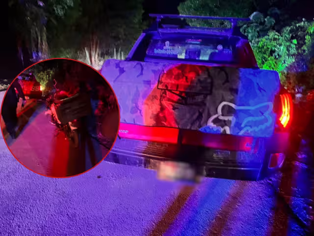 El infractor fue trasladado al área de jueces cívicos además del aseguramiento de la motocicleta y su traslado al corralón