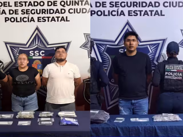 En las inspecciones se encontraron dosis de presunta cocaína y marihuana