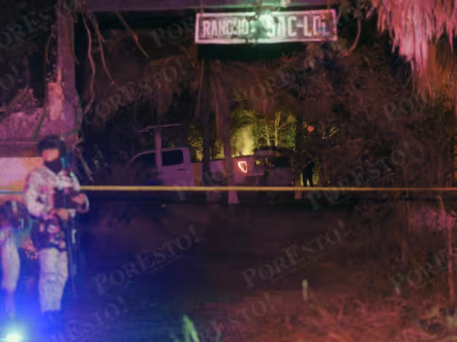  Al parecer, desde hace cinco años, el lugar donde se escuchaban gritos y disparos era usado por una célula delictiva