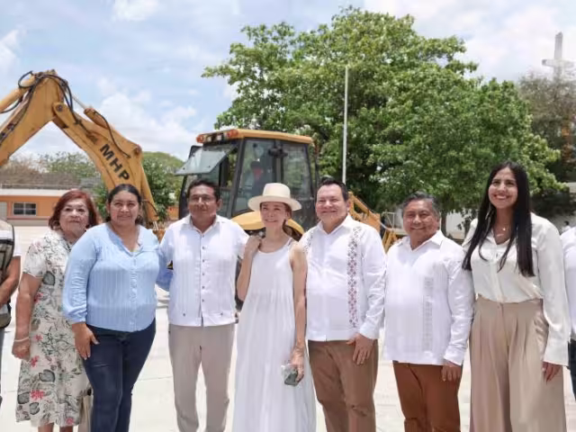 El nuevo domo permitirá a los 322 estudiantes del plantel realizar actividades deportivas, culturales y recreativas en condiciones de mayor seguridad, sombra y comodidad