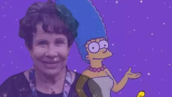 Nancy Mackenzie fue la voz original de Marge Simpson Nancy Mackenzie fue la voz original de Marge Simpson