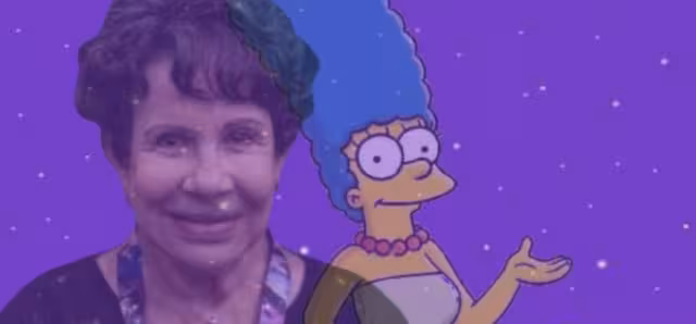 Nancy Mackenzie fue la voz original de Marge Simpson