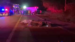 Motociclista pierde la vida de manera trágica tras ser arrollado en la carretera costera del Golfo