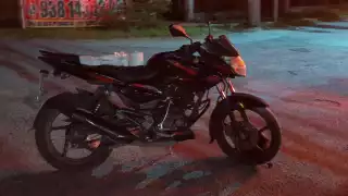 Motociclista resulta lesionado tras choque en la carretera Carmen-Puerto Real 