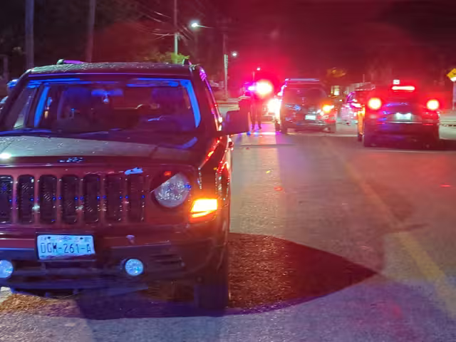 Los tres vehículos afectados se detuvieron en plena vía