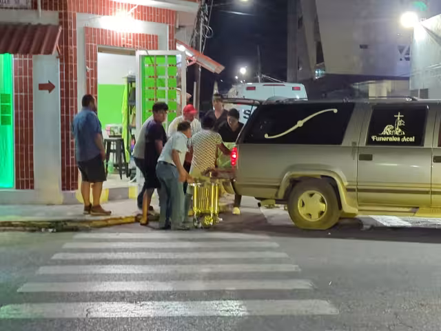 Movilización por deceso de masculino.
