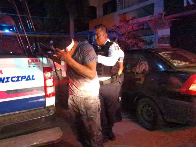 Aunque sufrió heridas graves, el individuo fue entregado a las autoridades