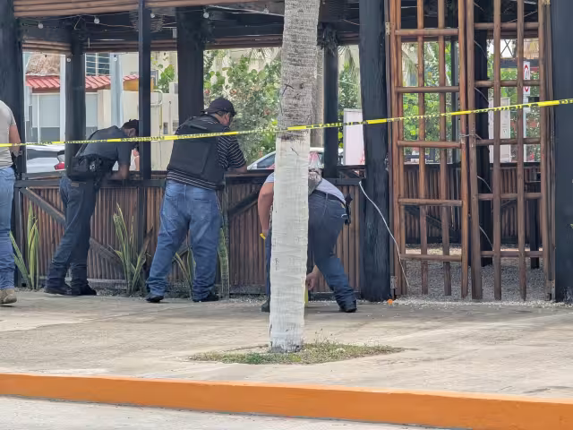 Autoridades aseguraron a tres personas luego de un reporte por detonaciones de arma de fuego en Ciudad del Carmen