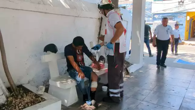 Ignora preferencia y arrolla a motociclista en cruce de la 47 con 22