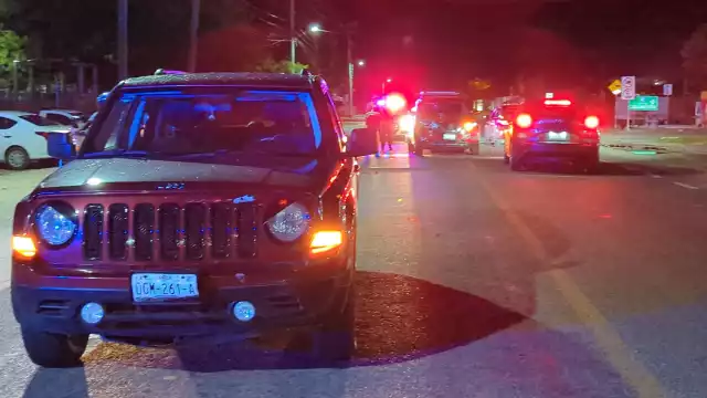 Los tres vehículos afectados se detuvieron en plena vía