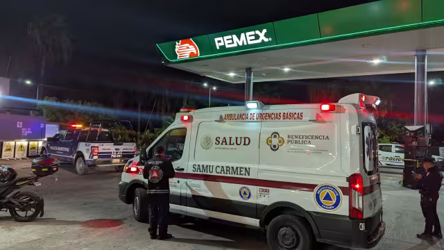 Reportan asalto violento en gasolinera de San Manuel