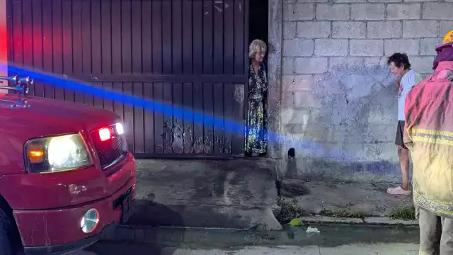 Atentado con fuego en vivienda habitada por adultos mayores moviliza a autoridades