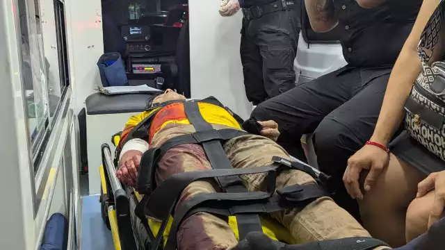 Al parecer, el hombre lesionado se encontraba bajo los efectos del alcohol.
