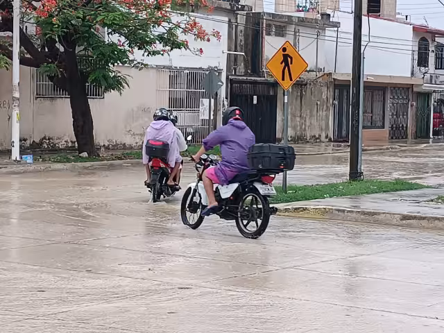 Santa Lucía, uno de los puntos de la capital con inundaciones