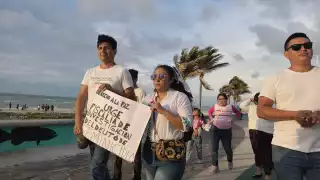 De víctima de intento de feminicidio a condenada a prisión: Exigen justicia para Brillit en Carmen 