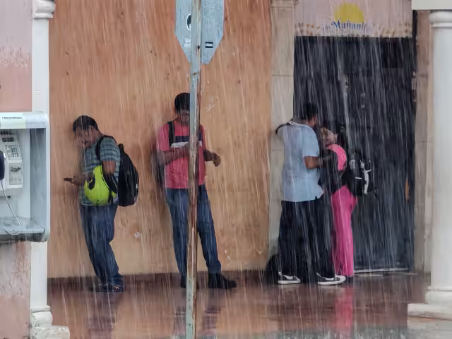 Viernes lluvioso en Campeche: se esperan tormentas y calor extremo