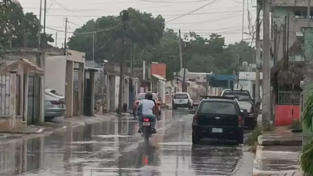 Se pronostica lluvia hasta el martes 13 de agosto, según la Comisión Nacional del Agua.