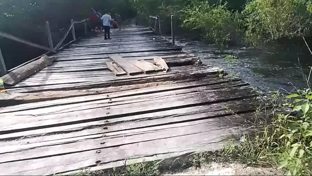 Cenotes y lagunas han comenzado a rebosar debido al agua que baja de los montes