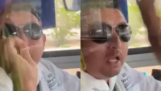  “Tienes ganas de pelear, yo también”: Chofer y usuario del Va y Ven se enfrentan en Mérida   