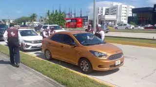  Inmoveqroo  continúa con los operativos contra conductores de plataformas en Cancún   